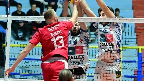 Un muro del Belluno Volley