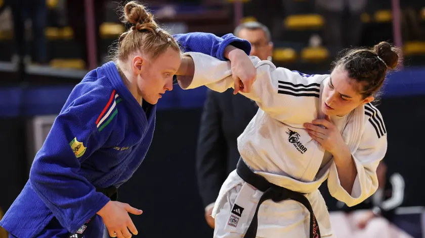 Agnese Zucco in azione a Ostia