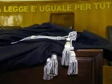 Un'aula di tribunale in un'immagine d'archivio.