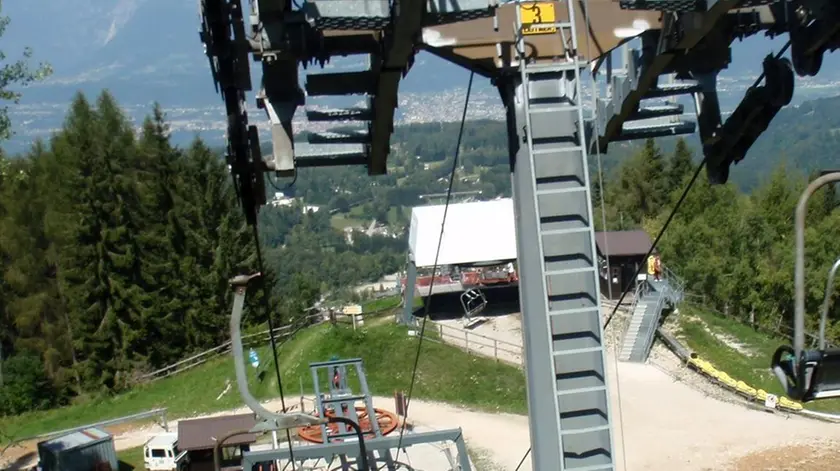 La seggiovia del Nevegal