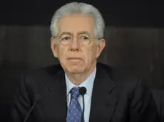 20/01/2011 Roma, conferenza stampa al termine del Consilgio dei Ministri sulle liberalizzazioni, nella foto il presidente del Consiglio Mario Monti