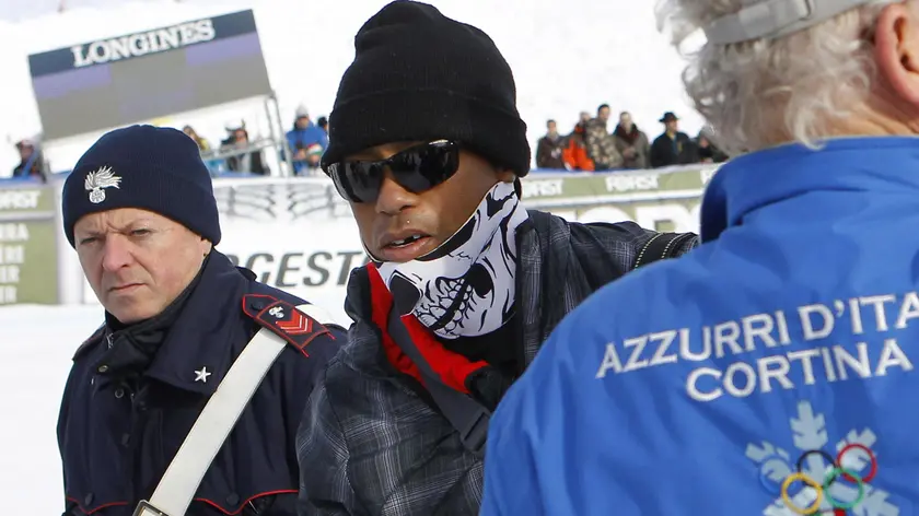 Tiger Woods a Cortina