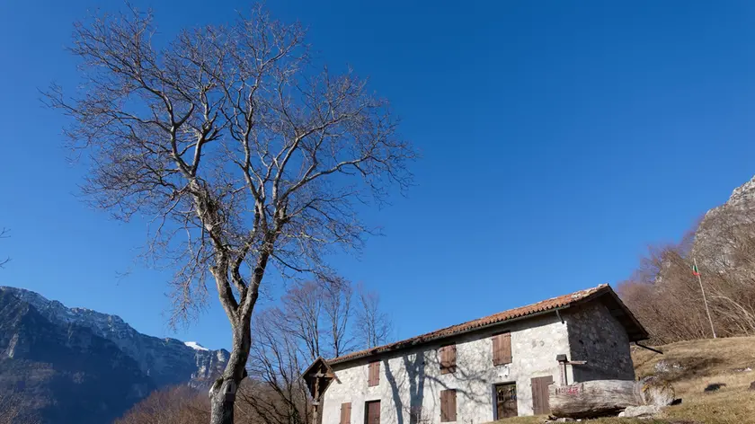 L'area di Casera Nusieda sopra Sospirolo