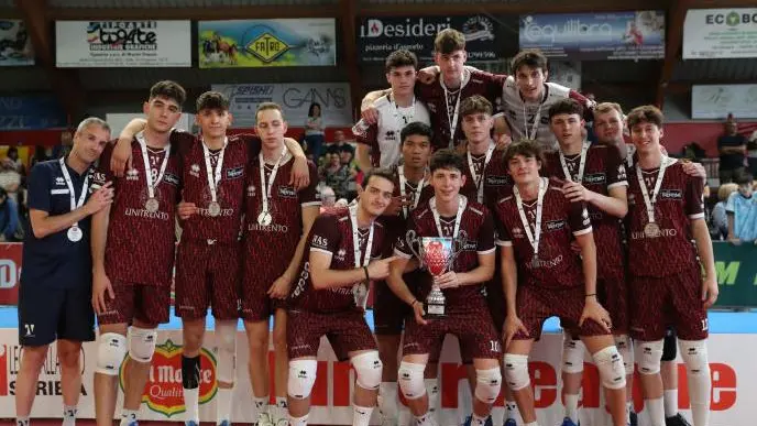 Il Trentino Under 20 con Alessandro Bristot