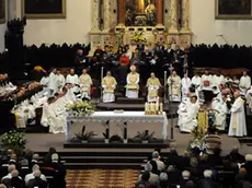 LA messa in duomo per commemorare San MArtino