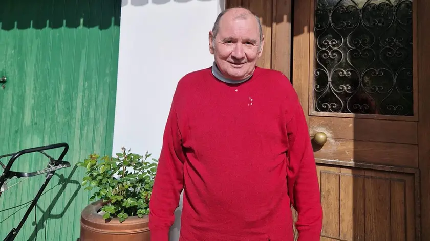 Elio Fontana, 75 anni, emigrato prima in Germania poi in Svizzera nel 1968