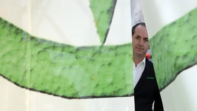 Il presidente della Regione Veneto, Luca Zaia, partecipa alla manifestazione della Lega Nord stamani 22 gennaio 2012 a Milano. ANSA/DANIEL DAL ZENNARO