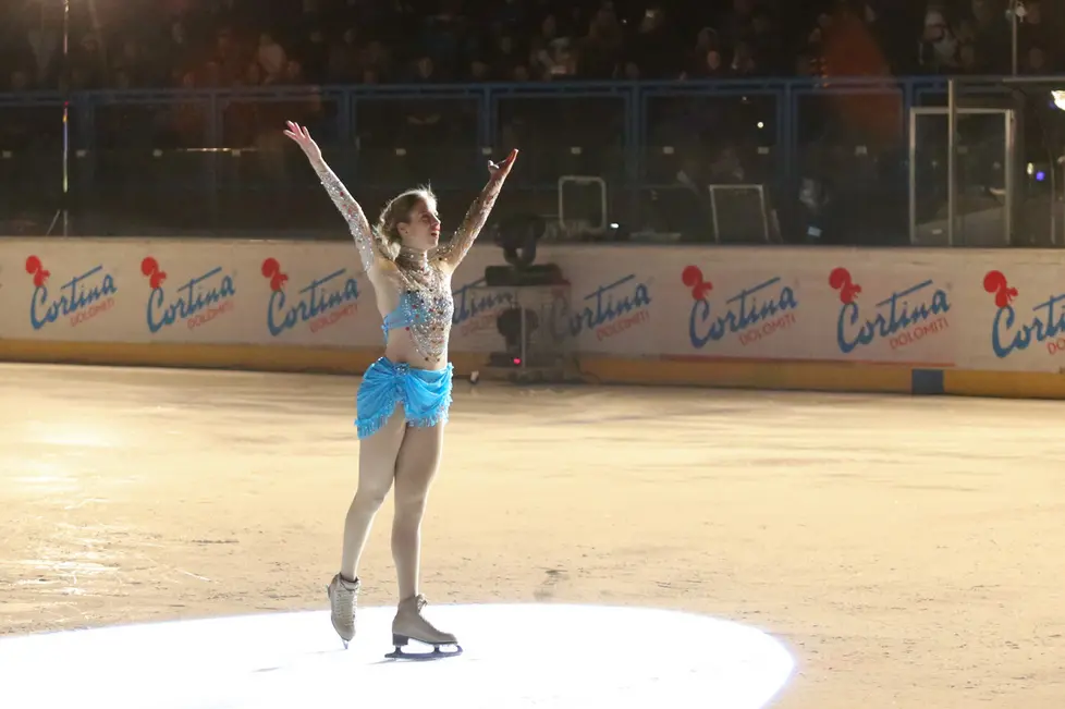 Stefano Da Rin Puppel-Perona-Cortina d'Ampezzo-Stars on Ice-Kostner Carolina