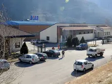 La Diab di Longarone dove è scoppiato un incendio