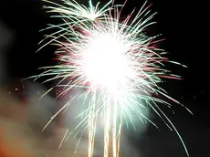 I fuochi d'artificio di domenica sagra dei per bribano