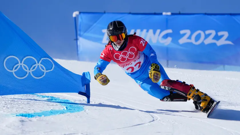 Lucia Dalmasso in azione a Pechino