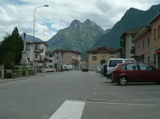 Uno scorcio della frazione pontalpina di Polpet dove e' in corso l'iniziativa Polpet