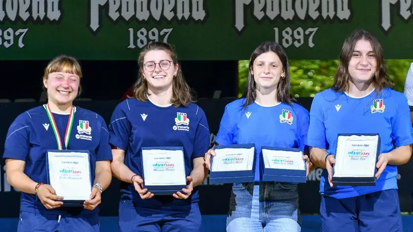 Le tre bellunesi premiate alla Festa dello sport del Corriere delle Alpi