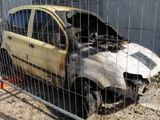 Incendio probabilmente doloso dell'auto di ORso Grigio