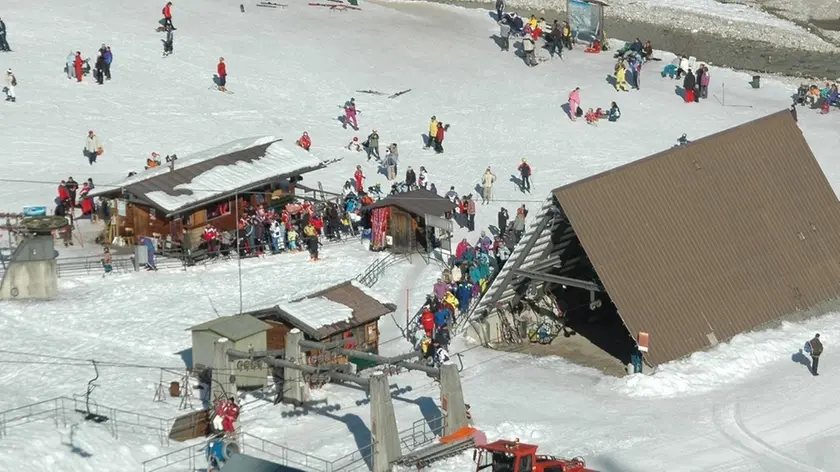 Auronzo, 11 febbraio 2005, impianti di risalita