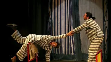 Una scenza di Cirk, la rappresentazione che parla del circo