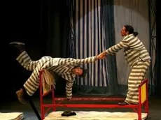 Una scenza di Cirk, la rappresentazione che parla del circo