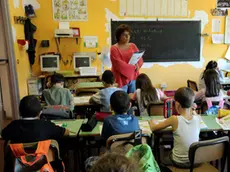 17/09/2008 ROMA LA SCUOLA IQBAL MASIH . LEZIONE IN UNA CLASSE DI III ELEMENTARE