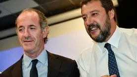Luca Zaia e Matteo Salvini
