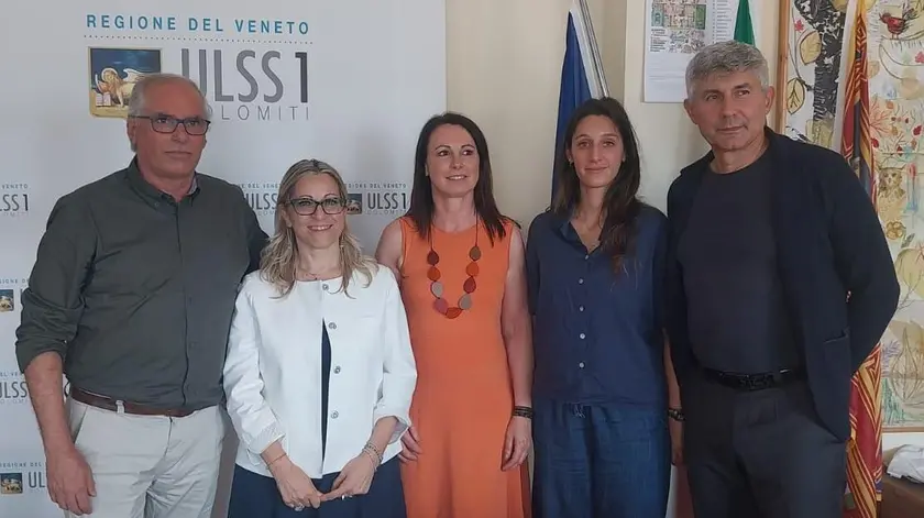 Giampaolo Risdonne, Maria Caterina De Marco, Deborah Tormena, Maria De Salvador e Gianfranco Conati