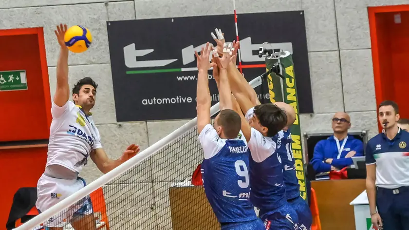 Alessandro Graziani quando era al Belluno