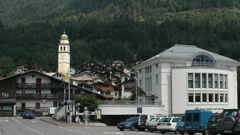 Pieve di Cadore, 14 luglio 2006, la frazione di Tai di Cadore - Una veduta di Tai di Cadore dov'e' avvenuto l'episodio contestato