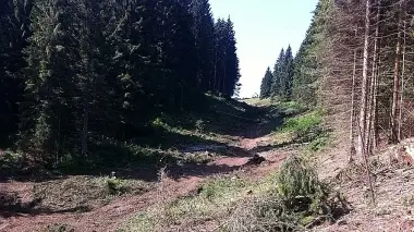 I lavori per la realizzazione del nuovo skilift sul Monte Avena