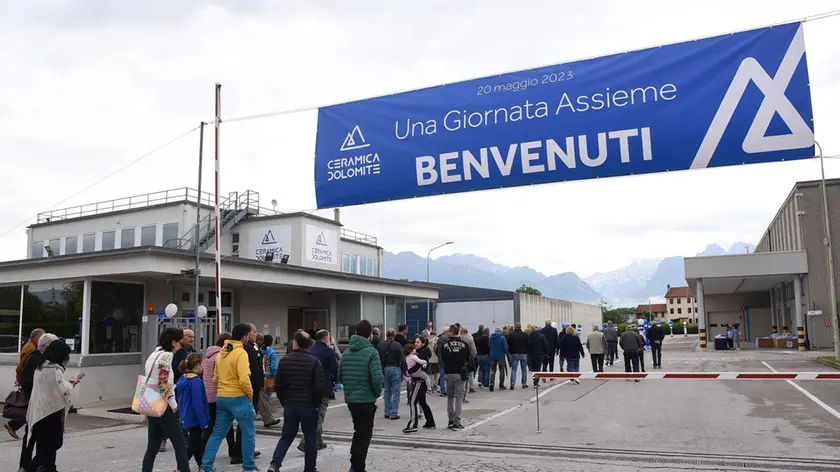 L'ingresso di Ceramica Dolomite