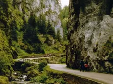 Il canyon naturale dei Serrai di Sottoguda, la stretta gola di erosione lunga 2 chilometri che sbocca verso Malga Ciapela