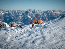 Un bivacco ad alta quota