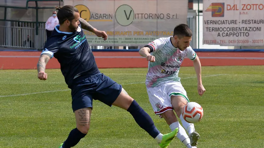 14/04/21 - Calcio Serie D - Union Feltre vs Calcio Montebelluna -