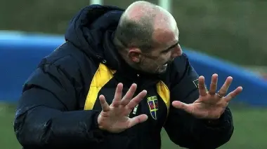 L’allenatore Roberto Raschi
