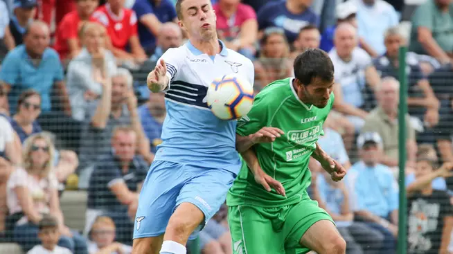 Marusic vs Dalpaos-Amichevole Lazio vs Top 11-Auronzo di Cadore