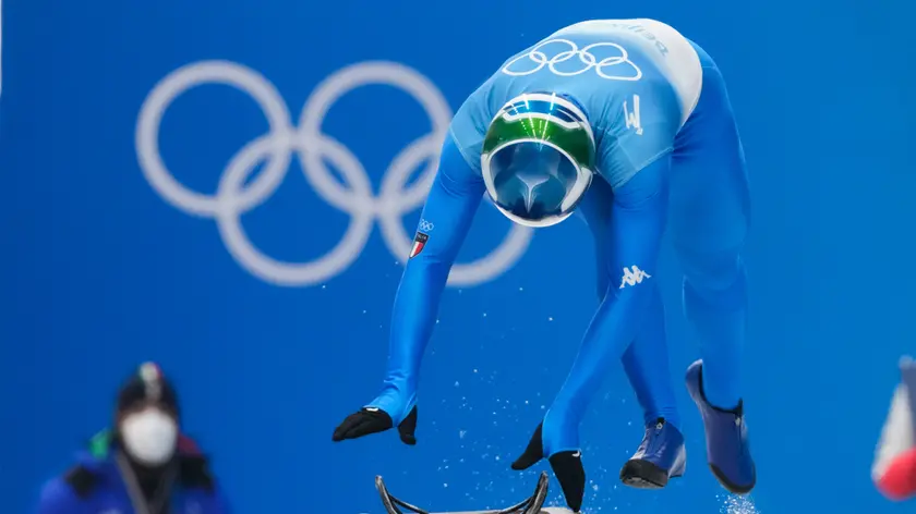 Mattia Gaspari in azione a Pechino