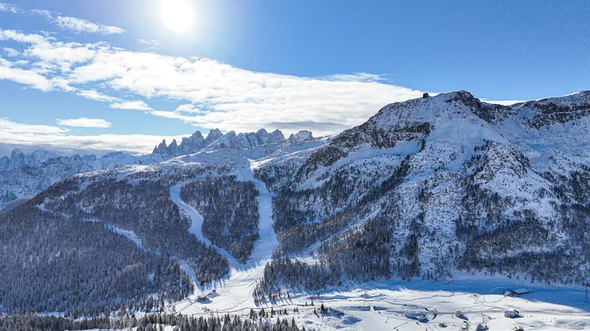 Le piste del San Pellegrino (foto Paolo Prosperi)