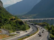 Una veduta di un tratto della austostrada A27 che sale da Venezia e si ferma per ora a Pian di Vedoia In foto un'immagine della autostrada A27 che nei piani dovrebbe essere prolungata cosi' come hanno chiesto oltre 20 sindaci bellunesi Uno scorcio dell'A27