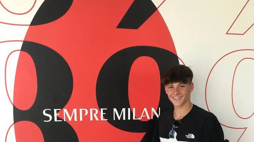 Federico Tavernaro a Milanello