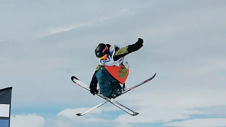 Leonardo Donaggio in gara