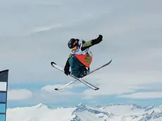 Leonardo Donaggio in gara
