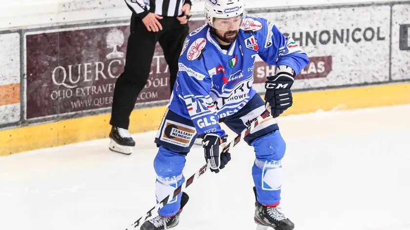 Francesco Adami dell'Hockey Cortina