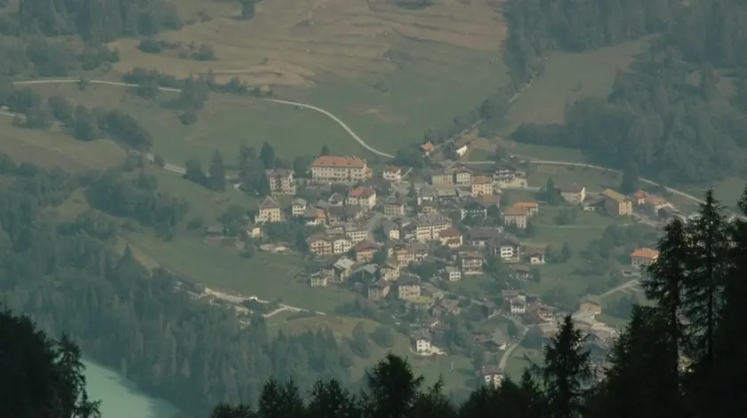 Vodo di cadore visto dal mnte rite