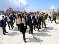 DePolo Cima Grappa cerimonia al monumento austriaco ai caduti della Grande Guerra