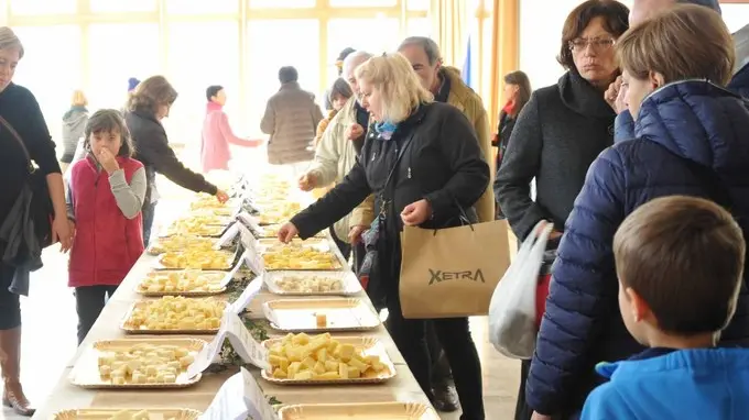 Premiazione in camera di commercio strada dei formaggi