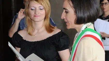 In prefettura viene data la cittadinanza italiana ad alcuni extracomunitari immigrati a Belluno