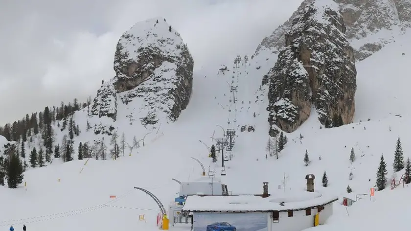 Lo Schuss della Tofana a Cortina d'Ampezzo