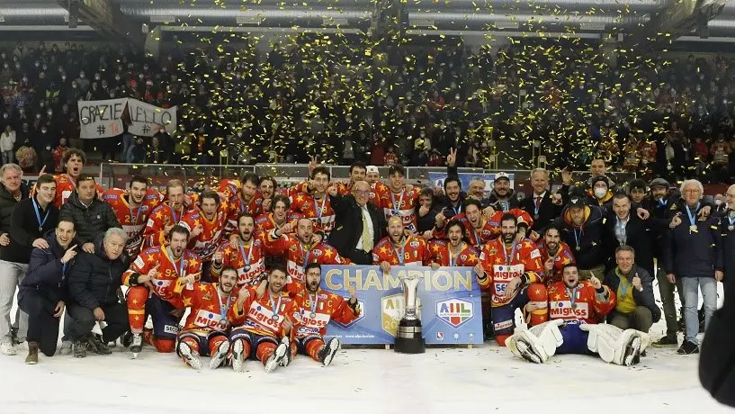 L'Asiago in festa per la vittoria dell'Alps League