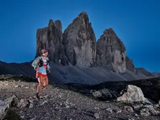 Una fase della Lavaredo Ultra Trail