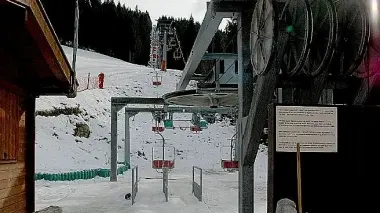 Gli impianti della Val Maor nella ski area Monte Avena