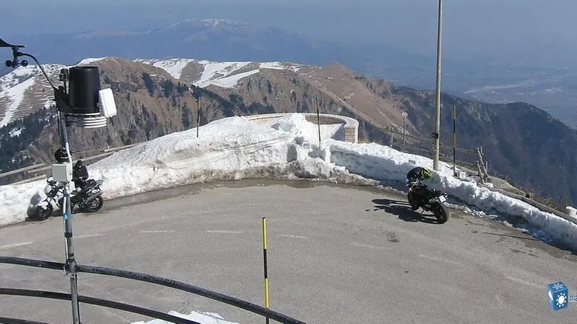 La zona di Cima Grappa