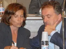 L’assessore Passuello e il sindaco Prade. A fianco Romanelli